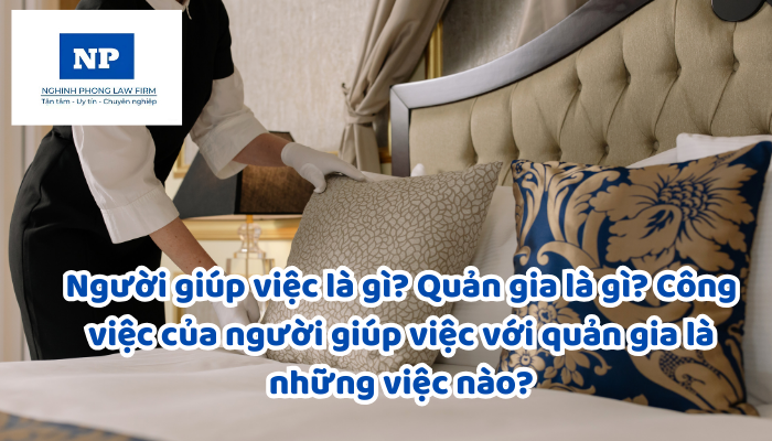 Người giúp việc là gì? Quản gia là gì? Công việc của người giúp việc với quản gia là những việc nào?