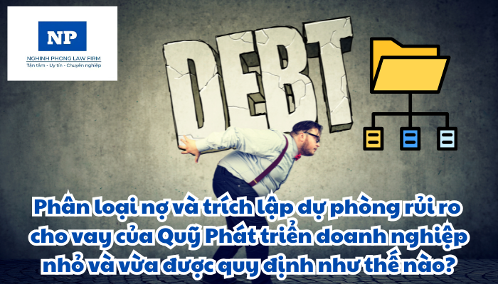 Phân loại nợ và trích lập dự phòng rủi ro cho vay của Quỹ phát triển doanh nghiệp nhỏ và vừa được quy định như thế nào?