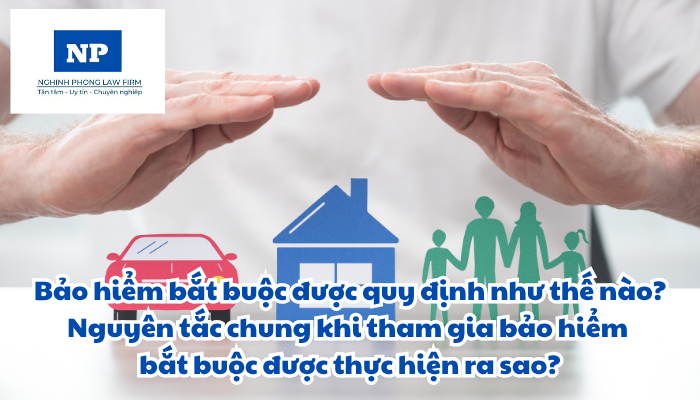 Bảo hiểm bắt buộc được quy định như thế nào? Nguyên tắc chung khi tham gia bảo hiểm bắt buộc được thực hiện ra sao?
